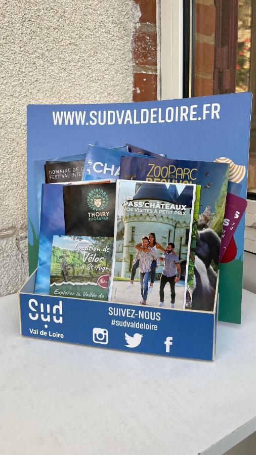 Le Troglo'Gite, 500M A Pied Du Zoo De Beauval Seigy Eksteriør billede